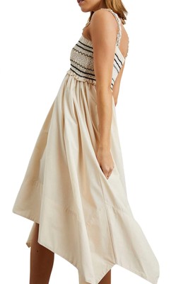 RAILS RAILS KIRSTEN DRESS IN FLAX - SIZE S