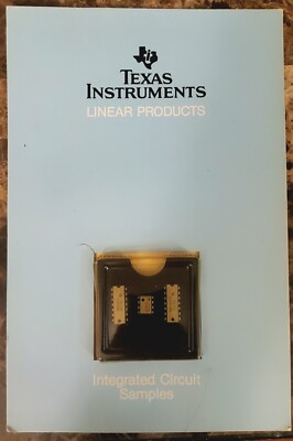 LOT 3 TEXAS INSTRUMENTS PIN INTEGRATED CIRCUIT SAMPLES LINEAR PRODUCTS NIB  (27)