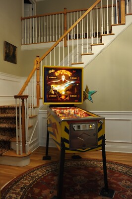 Bally 1979 Supersonic Pinball Machine. Supersonic Flight