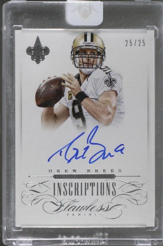 2015 Panini Flawless Drew Brees #I-DB
