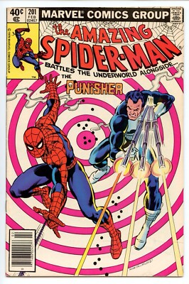 The Amazing Spider-Man #201 1980 VF Cover art by John Romita