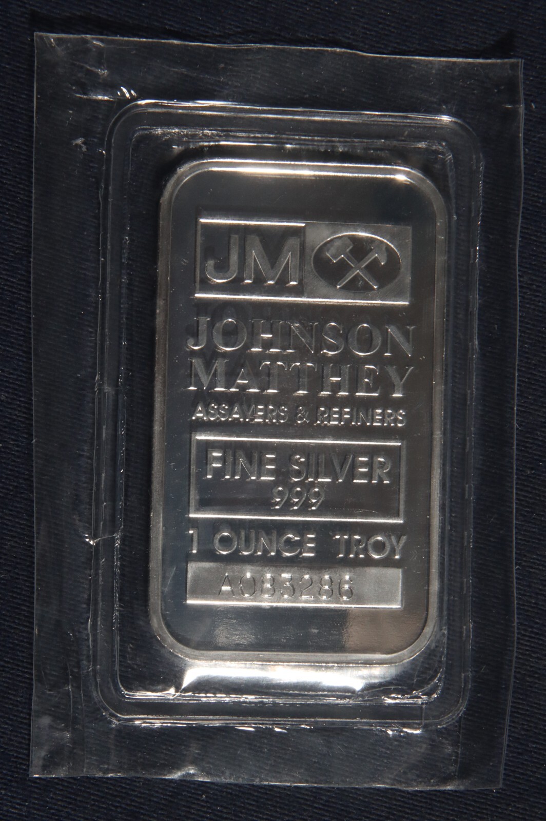 JOHNSON MATTHEY 1 OZ .999 SILVER INGOT LOT 220951 – ASA College