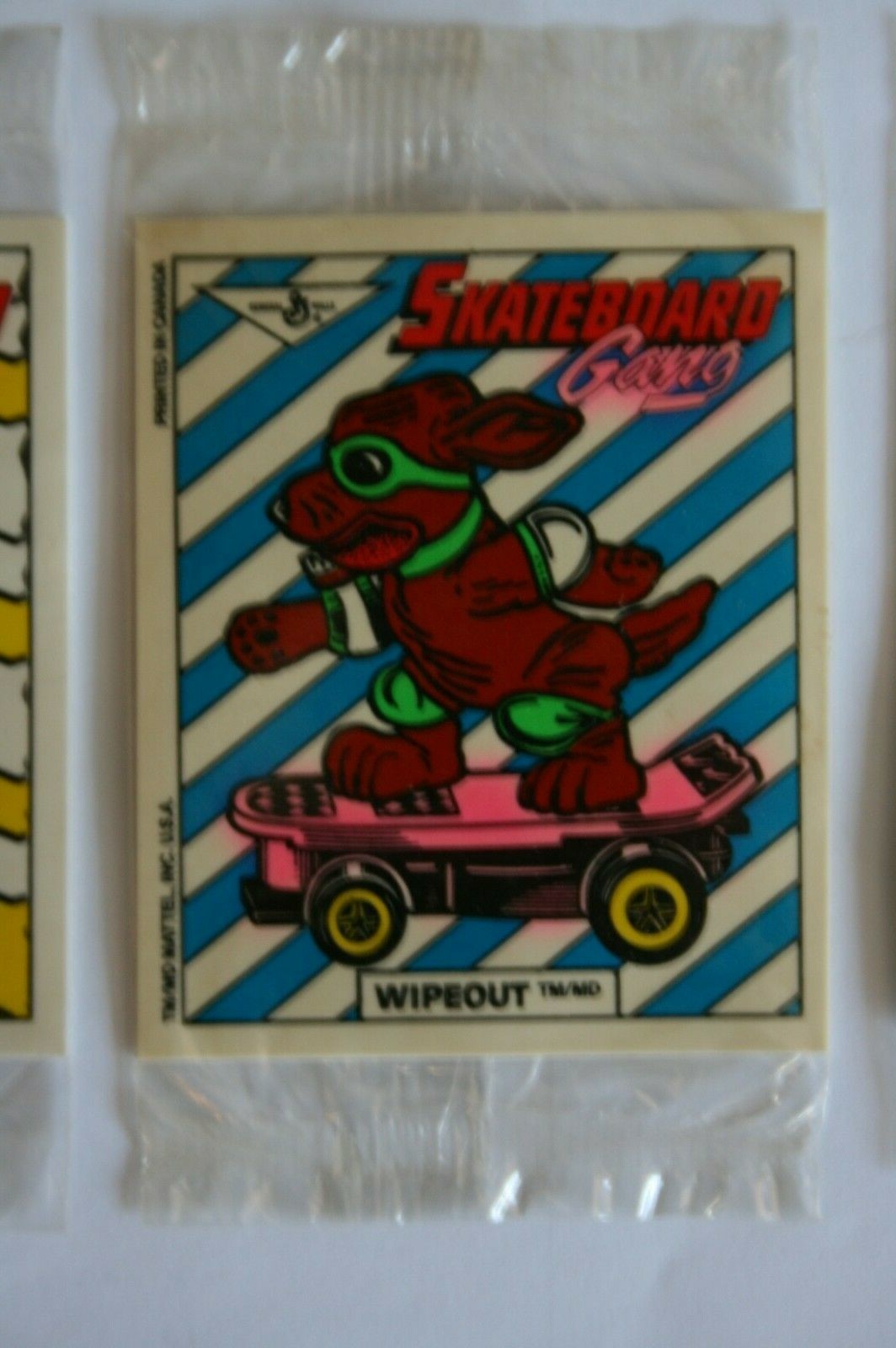 Skateboard gang General Mills cereal Premium Printed in Canada sealed Mattel USA