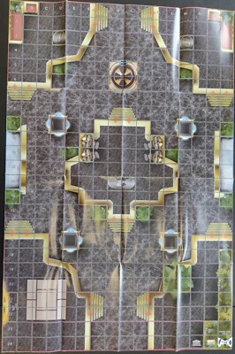 HEROCLIX Avengers VS X-Men AVENGERS TOWER / UTOPIA WEST 16x24 Map