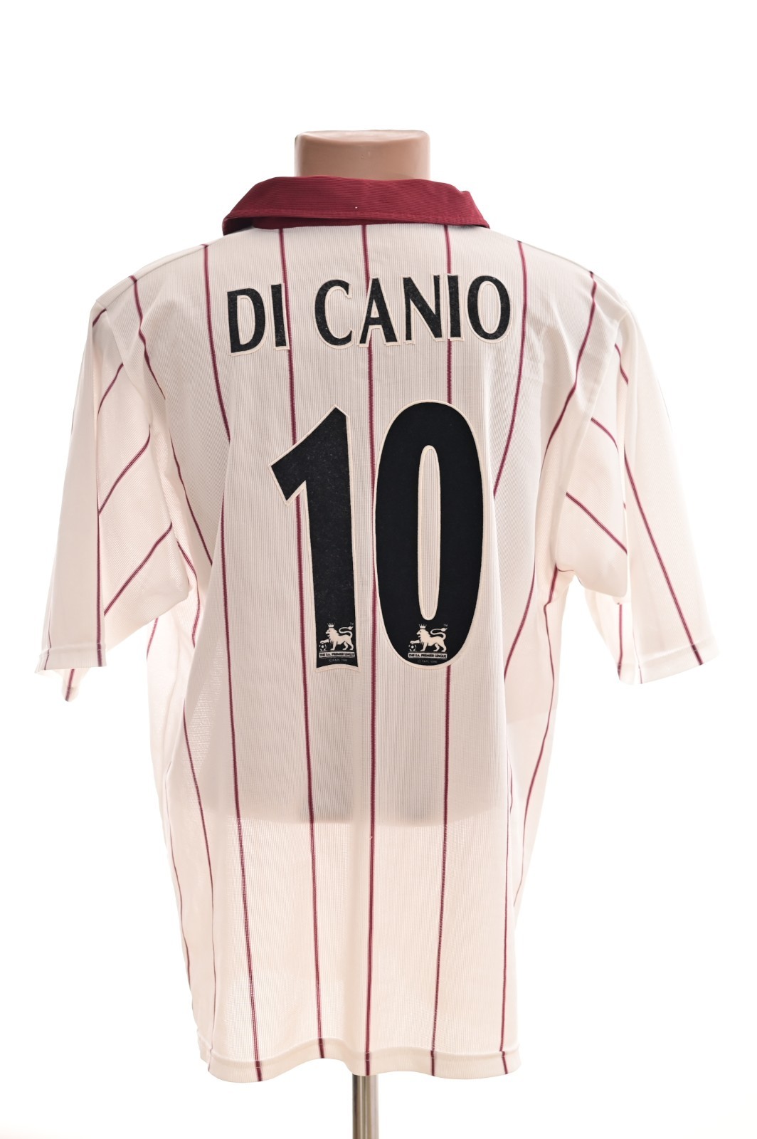 FILA West Ham United DI CANIO 10 シャツ 1999-01 West Ham Away Shirt Di Canio #10 - 8/10 - (L)