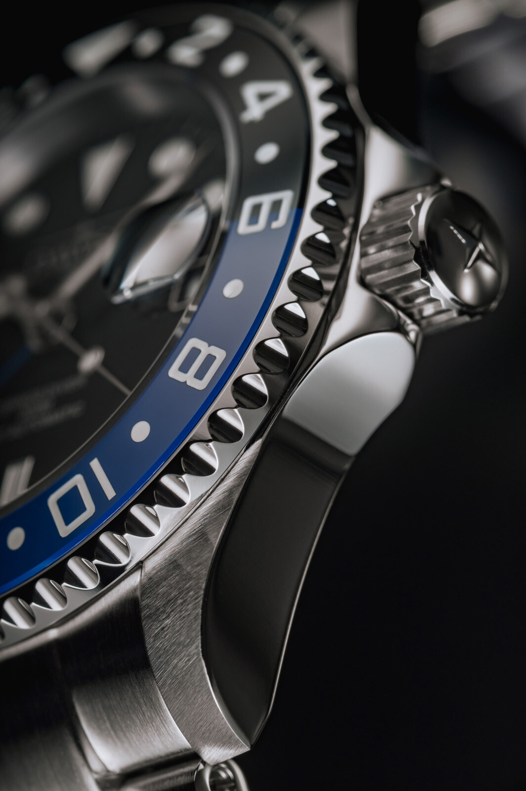 Pre-owned Davosa Ternos Ceramic Automatic Diving Watch Blue Black Gmt Bezel 40mm 16159040