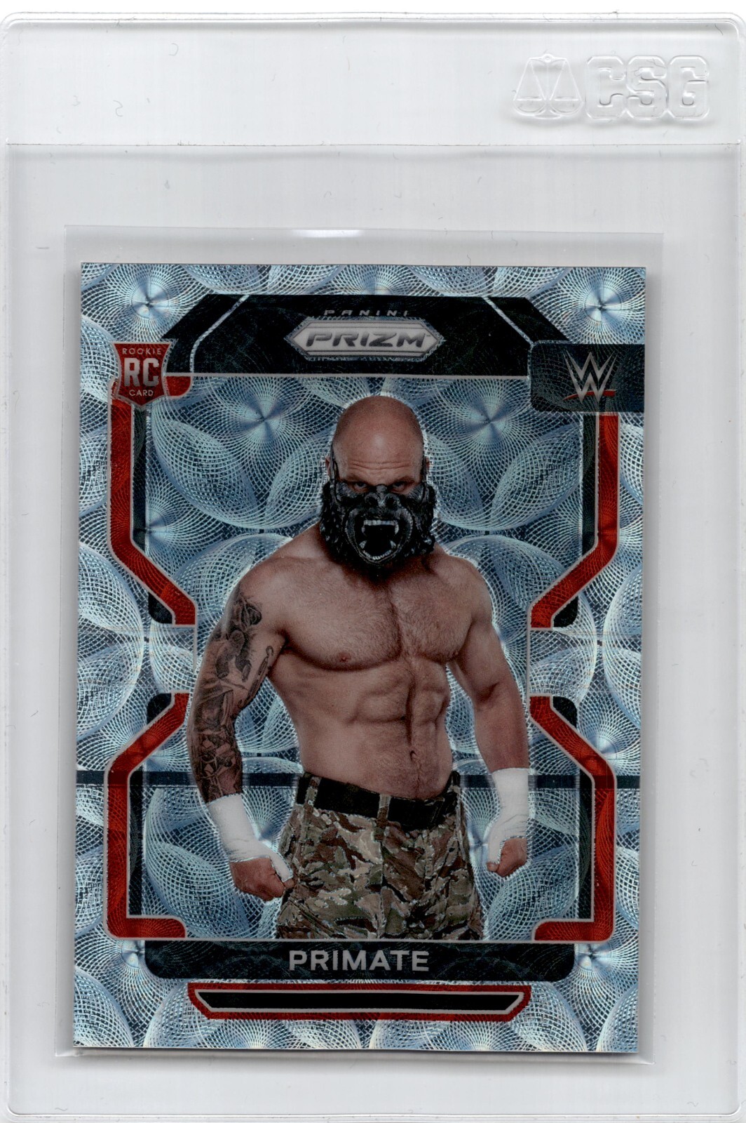 2022 Panini WWE Prizm Premium Box Set Scope /199 Primate RC