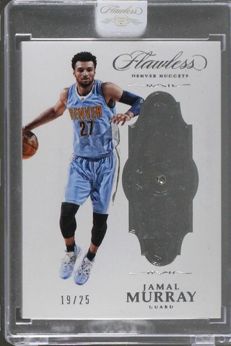 nbaカード  jamal muray rc auto RARE! Jamal Murray Rookie Panini Flawless Tri Color Auto