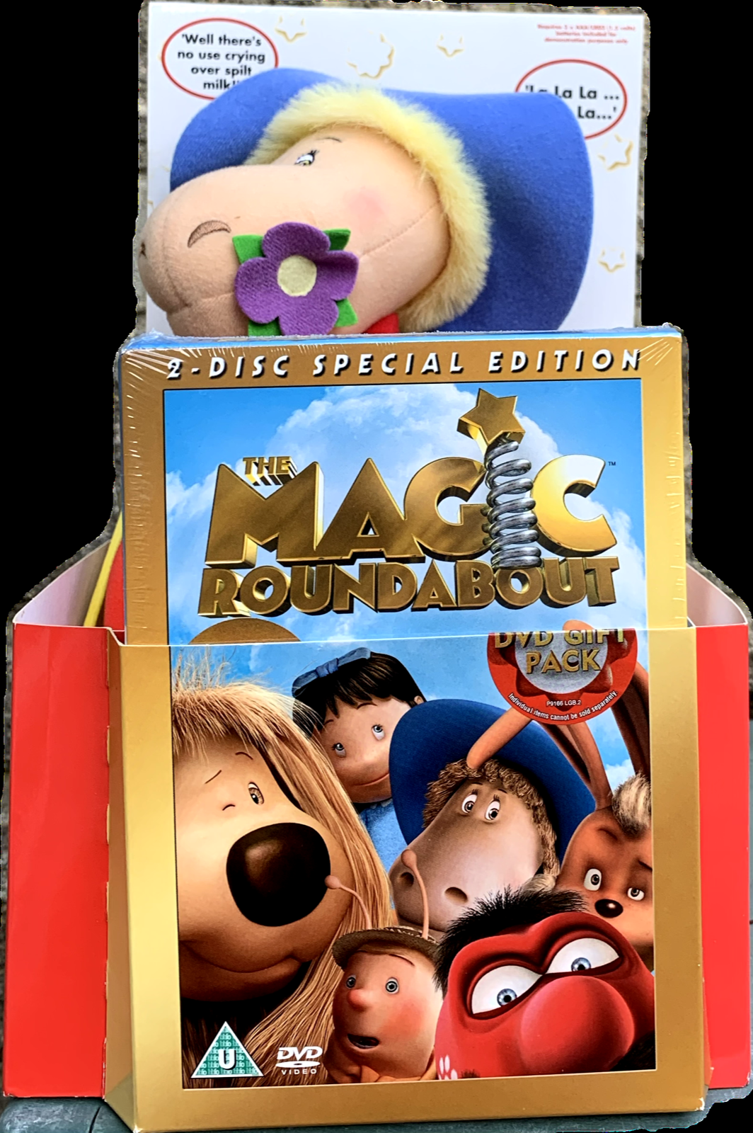 The Magic Roundabout - Talk'n Sing Ermintrude DVD Gift Pack - New