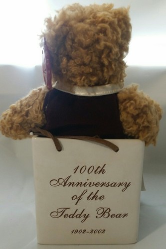 Teddy's Teddy Bear 100th Anniversary Limited Edition Collectible Plush Roosevelt