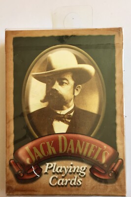 Jack Daniels Old No 7 Gentlemen's Playing Cards Poker Size Sealed Mint 2003