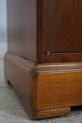66443EC: Pair GRANGE French Empire Cherry Nightstands 66443EC: Pair GRANGE French Empire Cherry Nightstands
