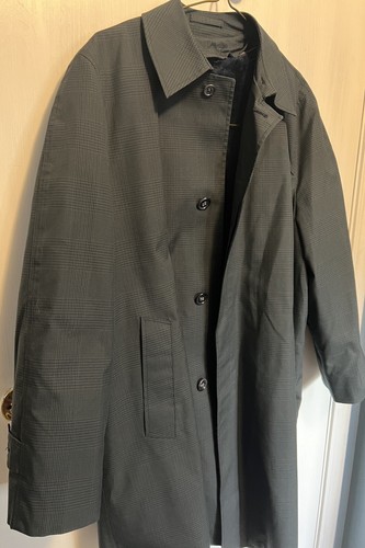 1960's Penney's Towncraft Plus Penn-Prest Trench Coat Dk