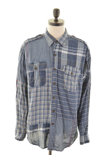 RRL Double Ralph Lauren Tropical Island Military Patchwork Camp