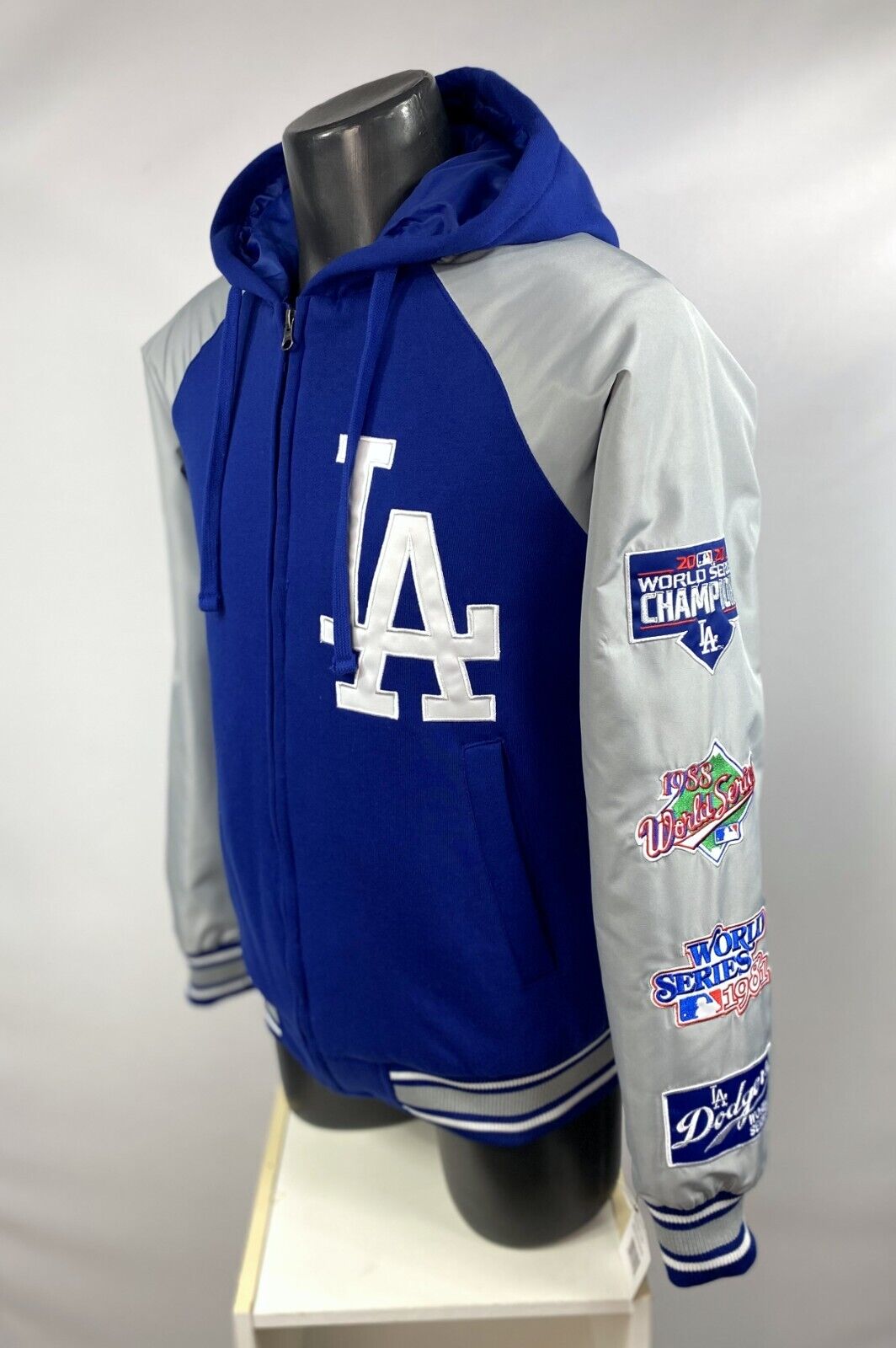 LOS ANGELES DODGERS 7 TIME WORLD SERIES CHAMPIONSHIP Hooded LOS ANGELES DODGERS 7 TIME WORLD SERIES CHAMPIONSHIP Hooded