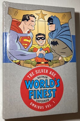 Batman & Superman World's Finest The Silver Age Omnibus Hardcover Vol 1 Sealed