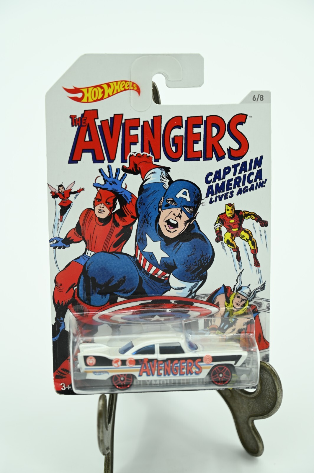 キャプテンアメリカ ホットウィール Amazon.com: Hot Wheels RacerVerse Captain America Marvel Die