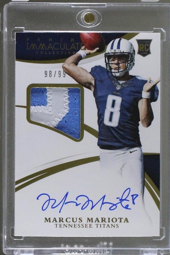 2015 Panini Immaculate Collection Marcus Mariota #164