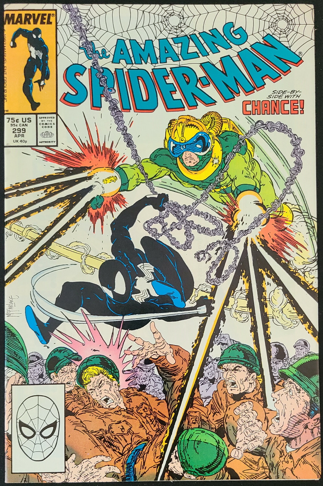 Marvel AMAZING SPIDER-MAN #299 Direct (Apr 1988) ** 1st