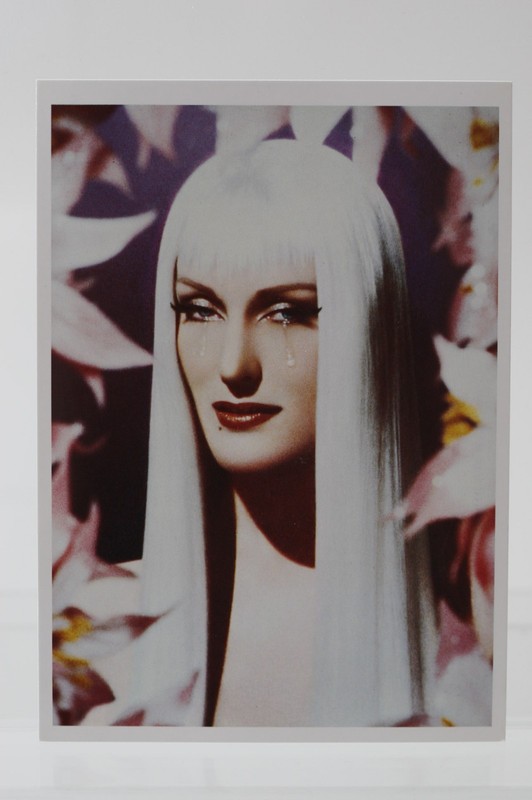 Pierre Et Gilles: Pleureuse Zuleika,1985,  Kunst-Postkarte