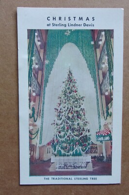 Postcard from Sterling Lindner Davis in Cleveland, Ohio--closed in 1968