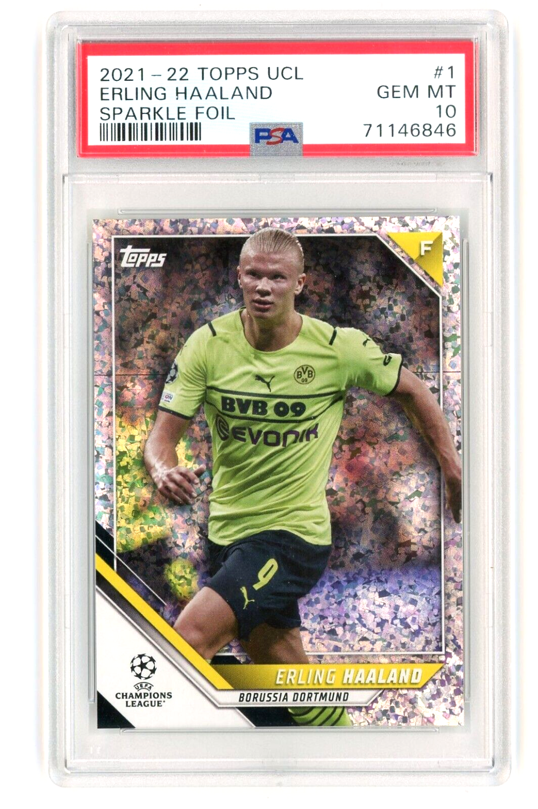 2023-24 Topps UEFA Club Competitions Erling Haaland