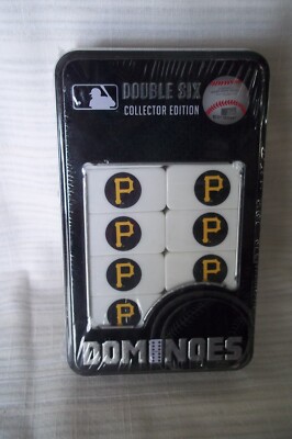 NEW / SEALED Pittsburgh Pirates Double-Six Dominoes MLB Licensed Masterpieces