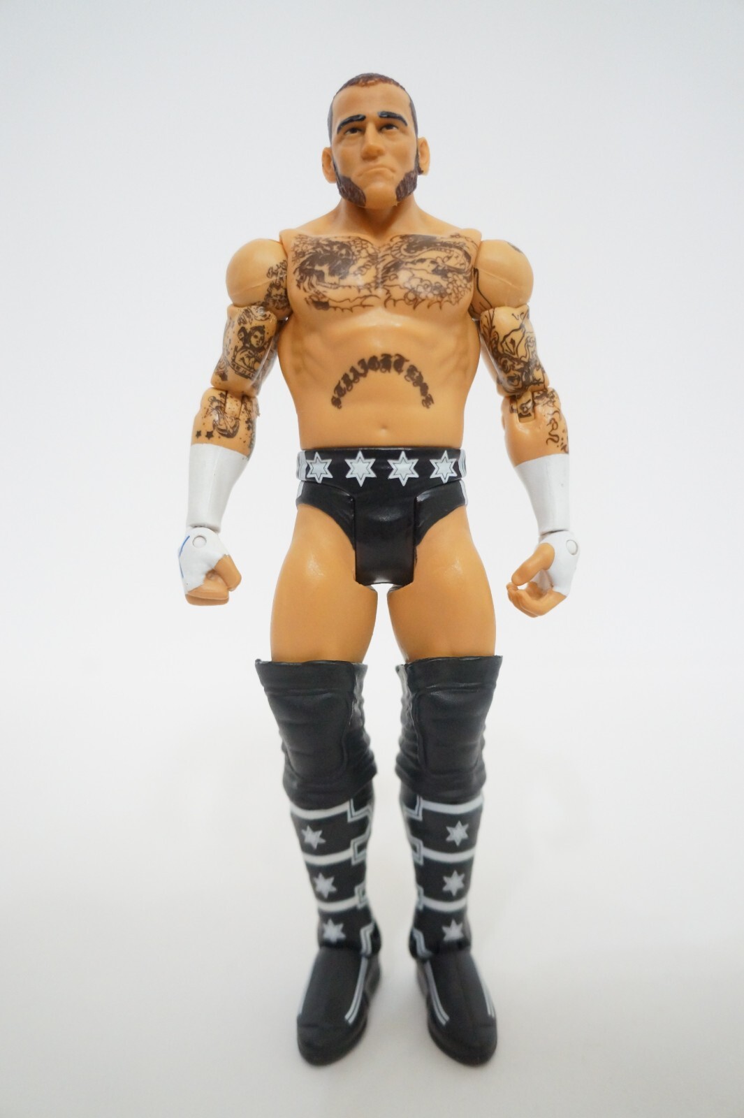 wwe フィギュア カスタム品 CMLLアトランティス WWE CM Punk CUSTOM HEAD SWAP Mattel Wrestling Action Figure
