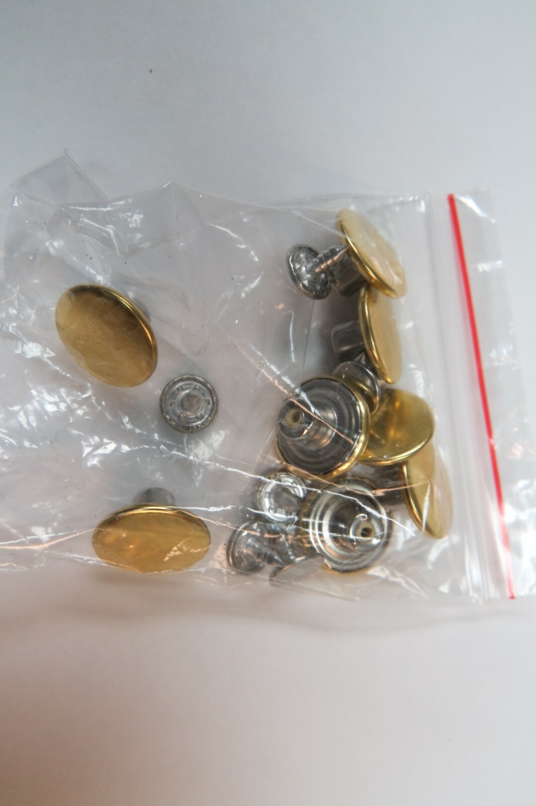 Men's Suspenders with No Sew Brown Metal Buttons for Button on Leather Ears