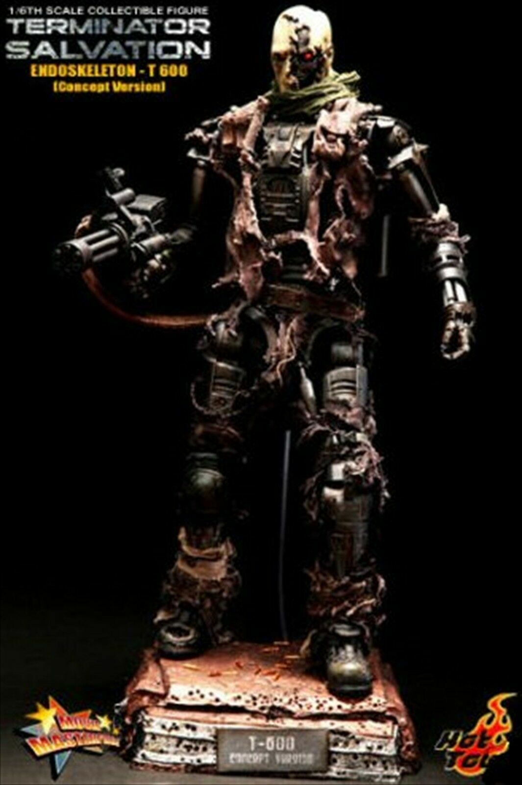 Hot Toys - 訳あり ターミネーター サルベーション エンドスケルトン T-600 コレクターズエディション MMS 93 フィギュア TERMINATOR 4 R2505-088 訳あり ターミネーター サルベーション エンドスケルトン T-600