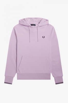 

Fred Perry Tipped Hoodie Men сиреневый соул, Фиолетовый