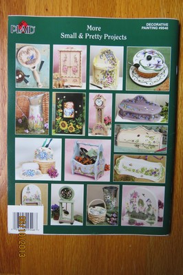 PLAID DONNA DEWBERRY ONE STROKE SMALL & PRETTY Painting Booklet PLAID 9546