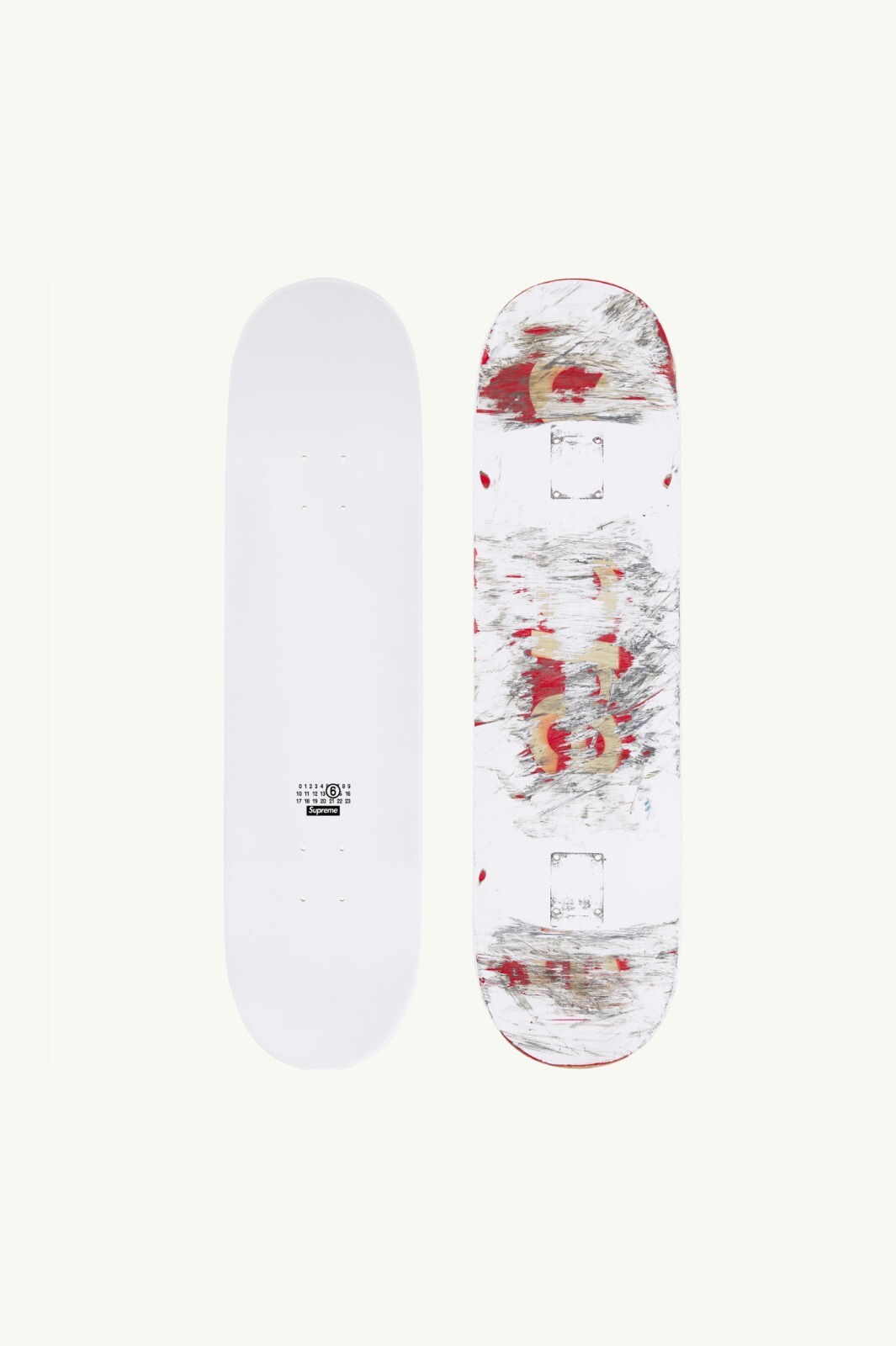 スケートボード Supreme MM6 Maison Margiela Skateboard Supreme MM6 Maison Margiela Skateboard (SS24) - $98