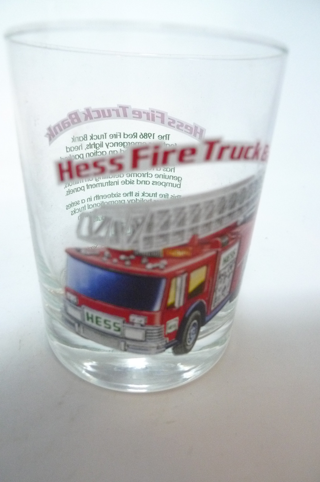 Vintage 1996 Classic HESS Truck Drinking Glass Tumbler 1986 Vintage 1996 Classic HESS Truck Drinking Glass Tumbler 1986