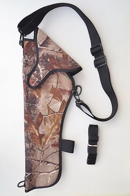 Scoped Shoulder Holster for CVA OPTIMA 50 CAL 14" BARREL CAMOFLAGE COLOR