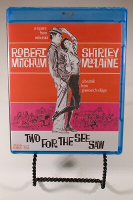 Two for the Seesaw 1962 OOP Kino Lorber Blu-Ray Robert Mitchum Shirley MacLaine