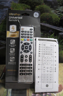 GE Programmable Universal ( 4 device )Remote Control