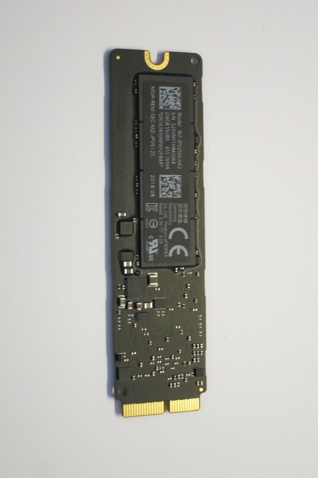 SAMSUNG - Apple 純正 Macbook Pro PCIe SSD 256GB Apple SSDRPMI256 256GB Factory Original at MacSales.com