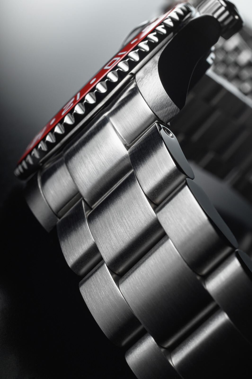 Pre-owned Davosa Ternos Ceramic Automatic Diving Watch Black Red Gmt Bezel 40mm - 16159090