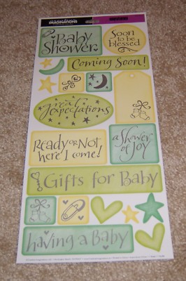Creative Imaginations Teri Martin Sticker ~ Baby....Sweet Beginnings