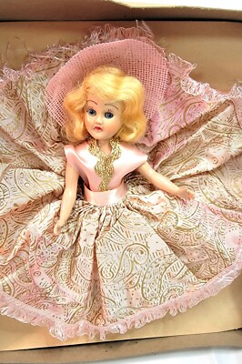 Vintage 1950's Miniature Irene Creation The Fifth Avenue Character Doll In Box