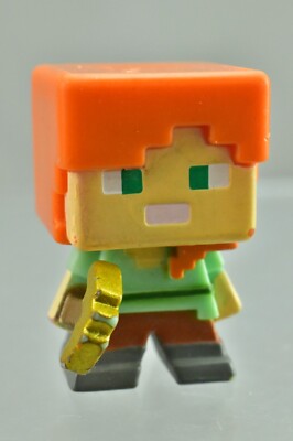 Minecraft Alex with Gold Pickaxe Mini Mojang 1''