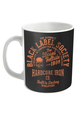 Black Label Society Mug Hardcore Hellride Band Logo new Official White Boxed
