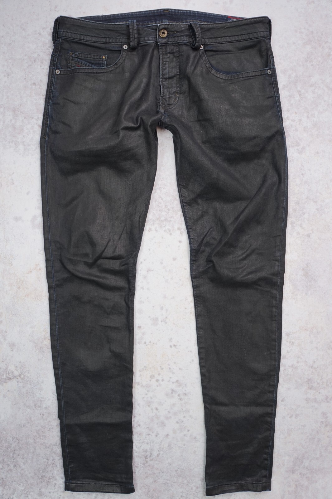 m6911【美品】diesel thavar-ne jogg jeans 濃紺 DIESEL THAVAR THAVAR-NE WAX JOGG SWEAT JEANS DENIM W32 L32