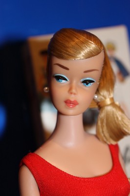 European Vintage Barbie Swirl Ponytail  in Box