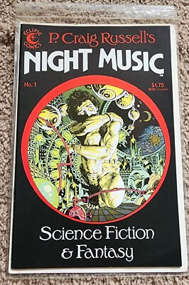 Night Music #1 by P Craig Russell - Eclipse Comics 1984 - HTF Rare
