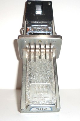 ESD Standard V-5 Slide Coin Mechanism Tattoo sticker laundry .50 cent