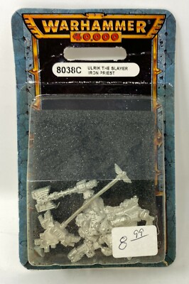 Games Workshop Warhammer 40K Blister Space Marines NIB OOP (Yellow Logo)