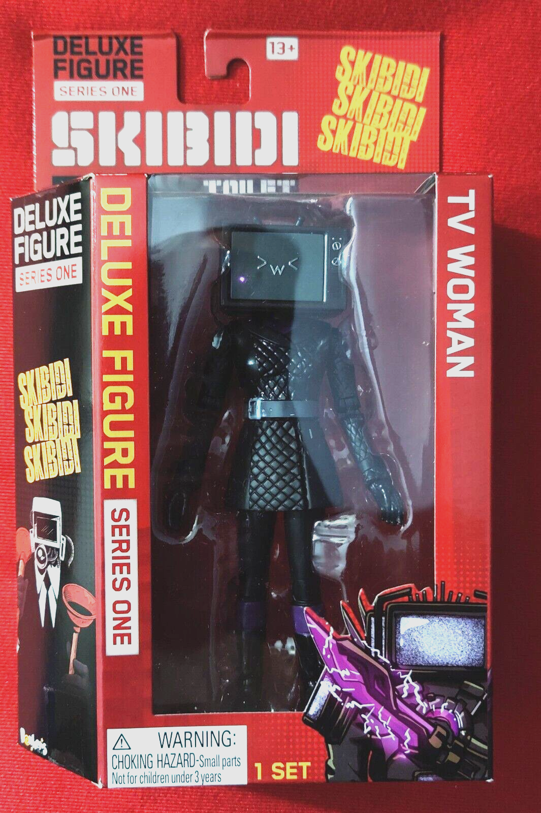 Skibidi Toilet DX アクションフィギュア テレビウーマン Skibidi Toilet Deluxe TV Woman Figure, Collectible Figures