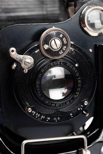 Objectif Vintage H Roussel Paris Trylor 1:6.3 F=135mm – Optique Manuelle Pour Appareil Photo